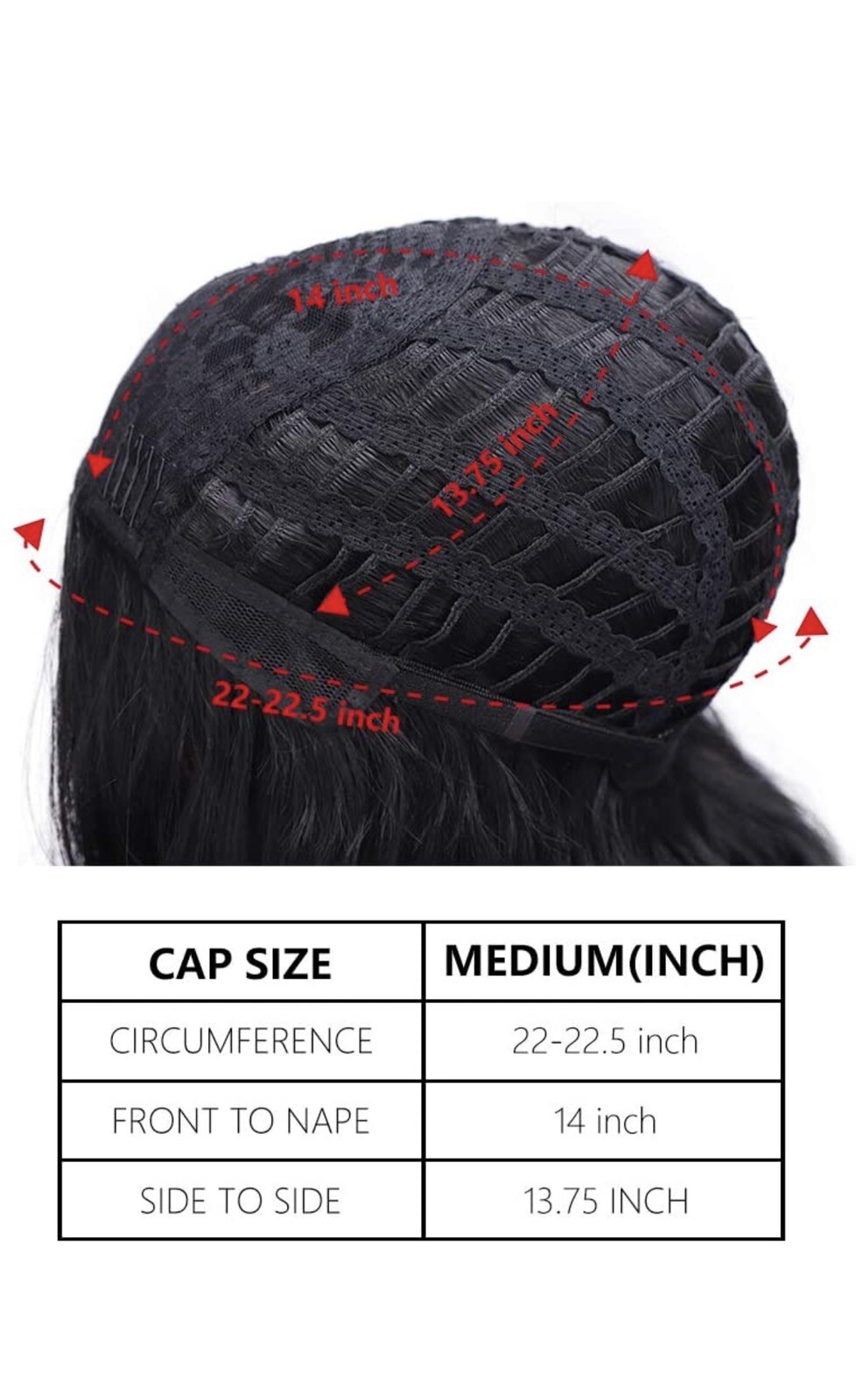 AISI QUEENS Long Black Wavy Wigs for Women Middle Part Curly Black Wig Natural