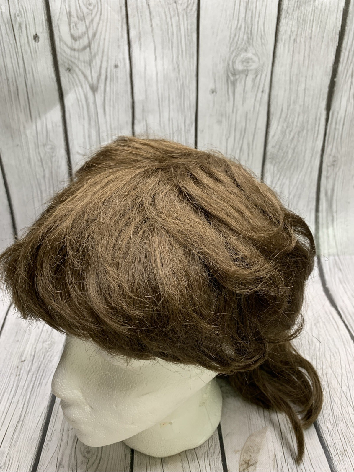 Elura Wig Brunette Short Hair 100% Modacrylic Short Brown