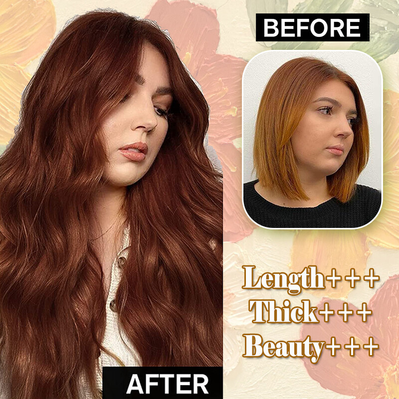 8Pcs 18 Clips Full Head Clip-In Hair Extensions Hairpiece 17-26” Curly Straight