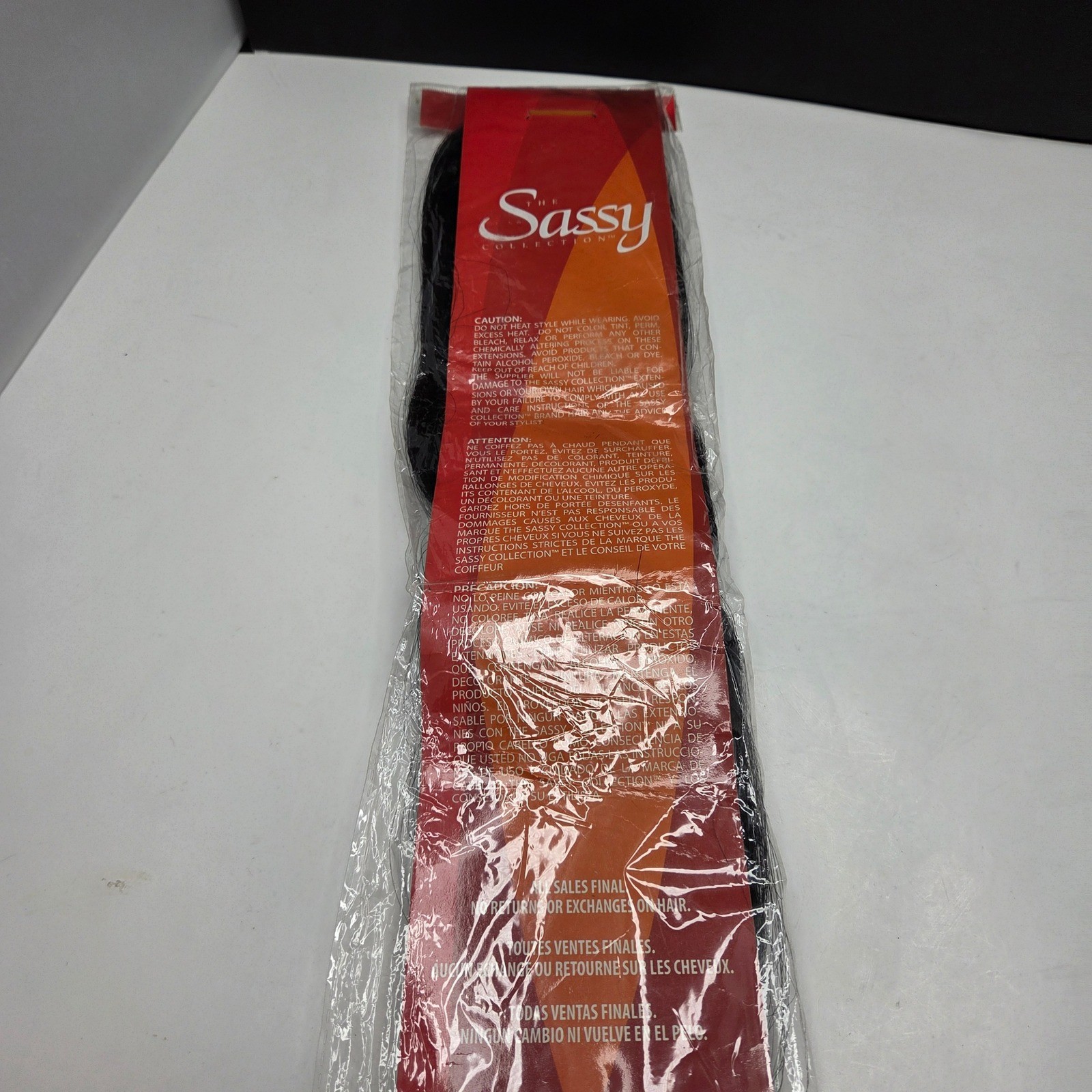 Sassy Collection Jumbo Braid 100% Kanekalon Hair Extensions 24in Color 1 Black