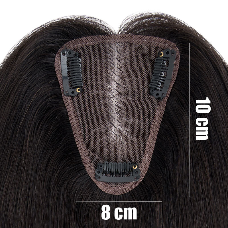THICK MONO Top Pieces Toupee LACE 100% Remy Human Hair Toppers Silk Base