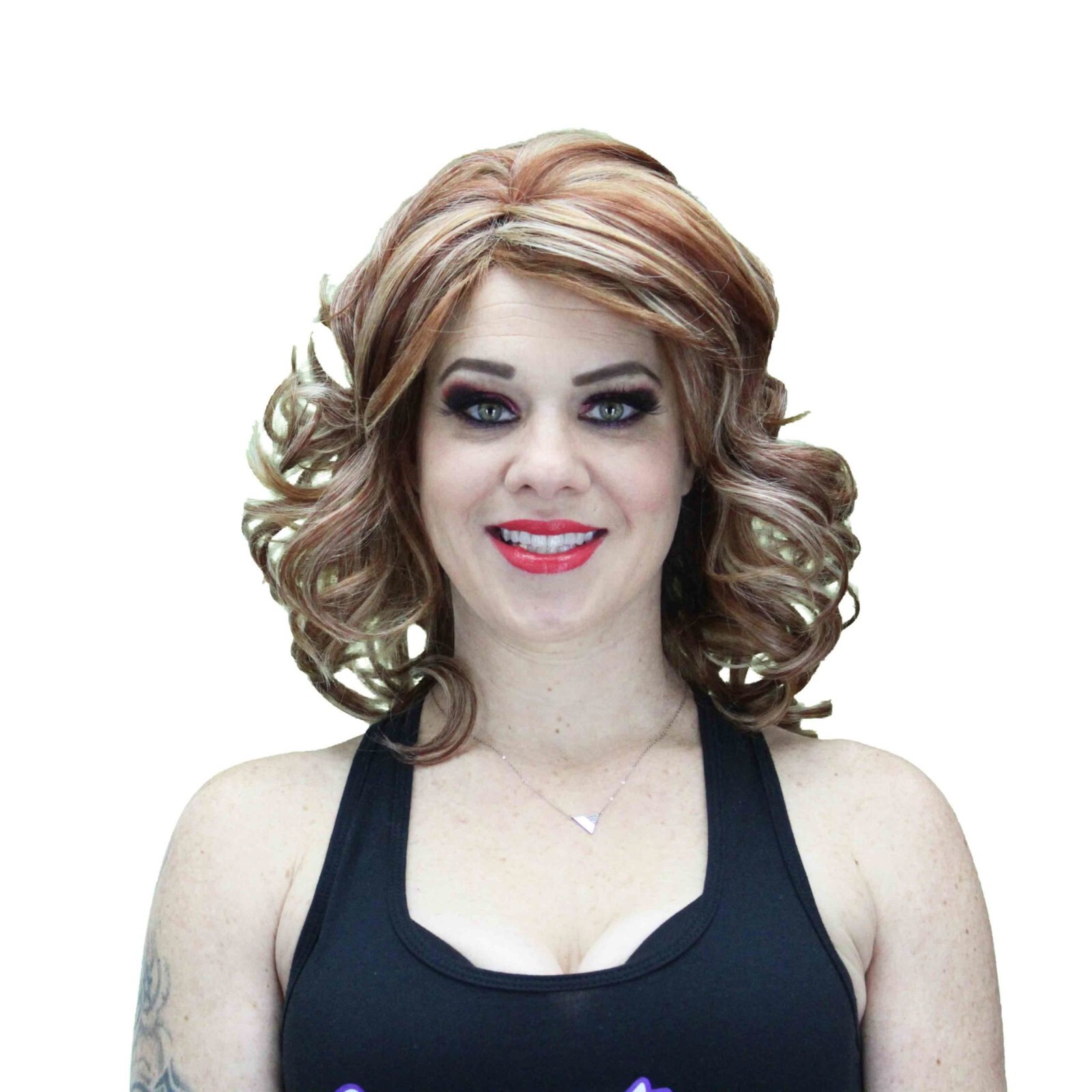 Olivia Wig- Sunlit Auburn Crossdresser Transgender