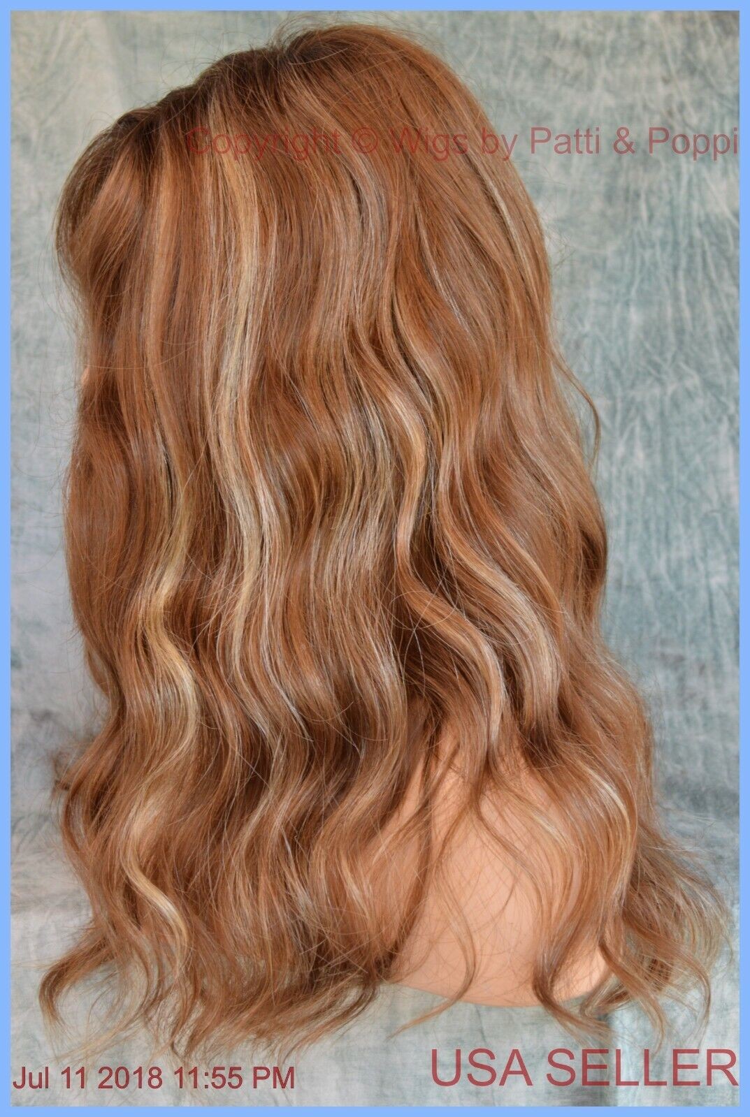 Sarah Jon Renau Lace Front Monotop Fully Hand Tied Wig FS26/31S6 SALTED CARAMEL