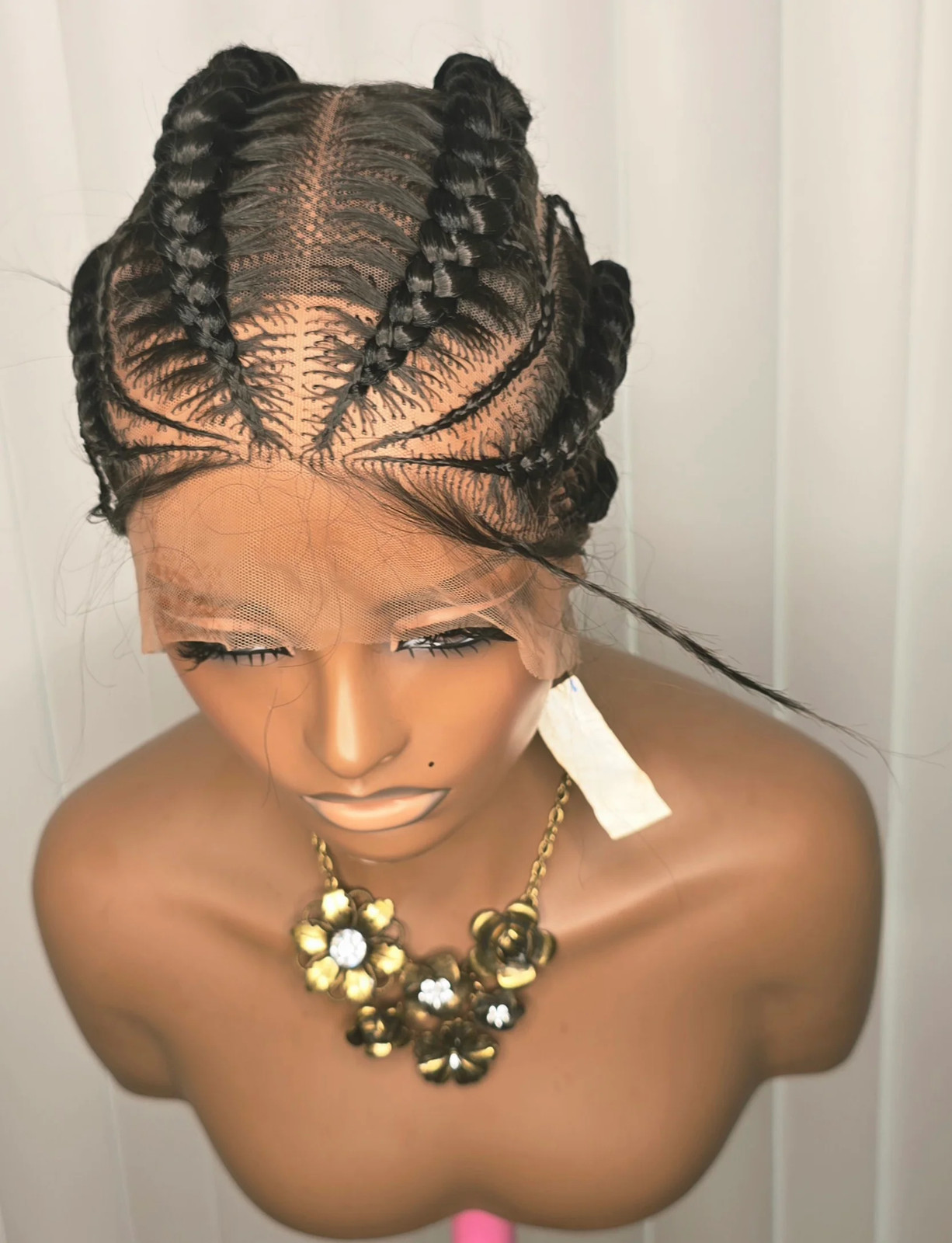 Black Packed Cornrows Style for Classic Ladies Elegant and Stylish Hair