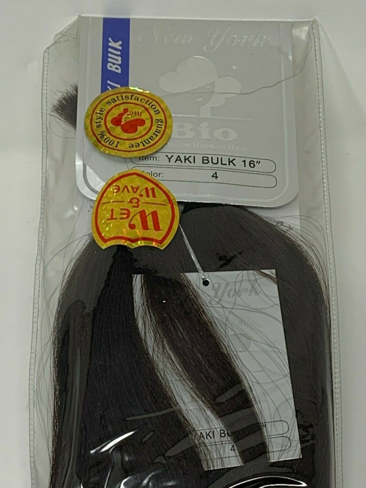 New York Bio Yaki Bulk 16″ Color 4 Human Hair