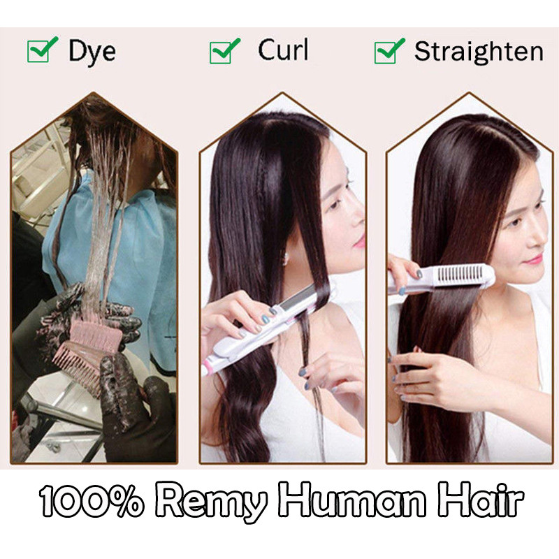 Russian 8A Thick Stick I Tip Remy Human Hair Extensions Pre Bonded Micro Ring US