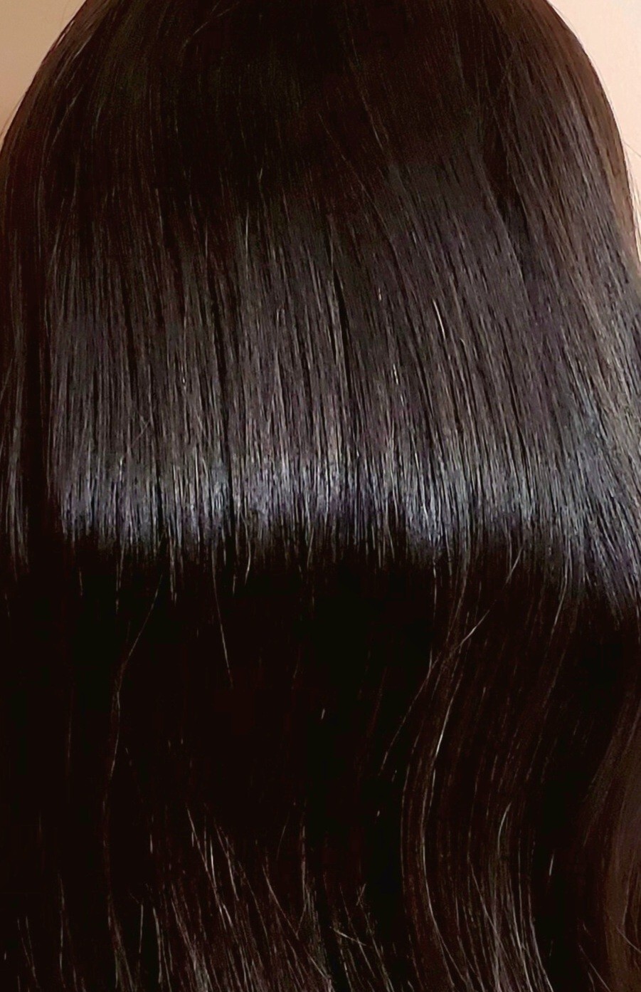 New 100% Virgin European Human Hair Wig | 18” Dark Brown | Skin Top