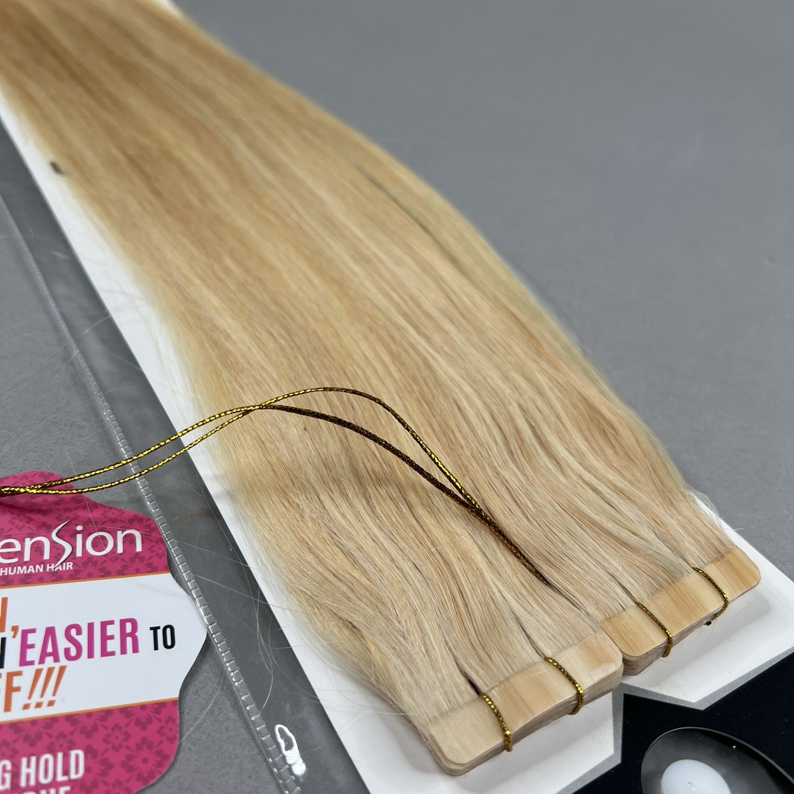 18″ Veloce Tape-In Extensions 27/613 Light Blonde Mix 20pc 100% Remy Human Hair