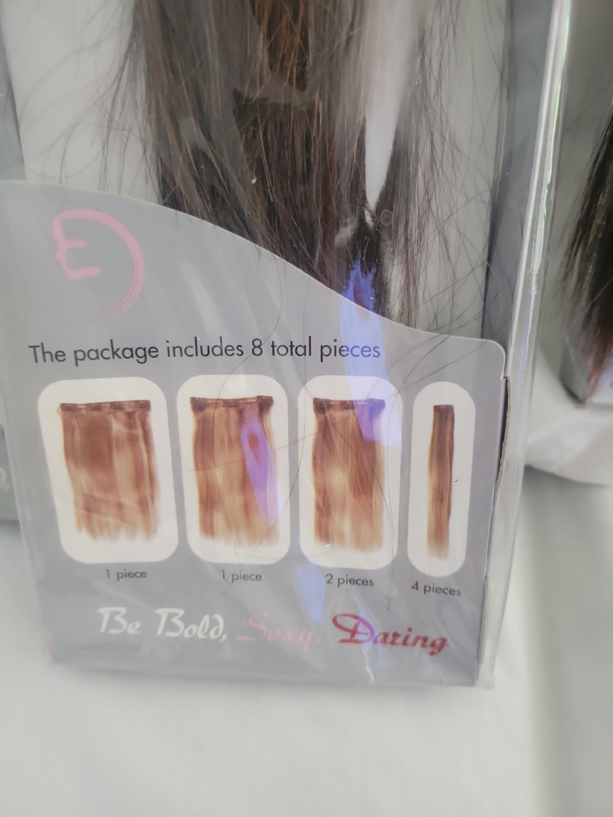 Estetica Designs Clip N Go Extensions 8 Pieces R6/28F