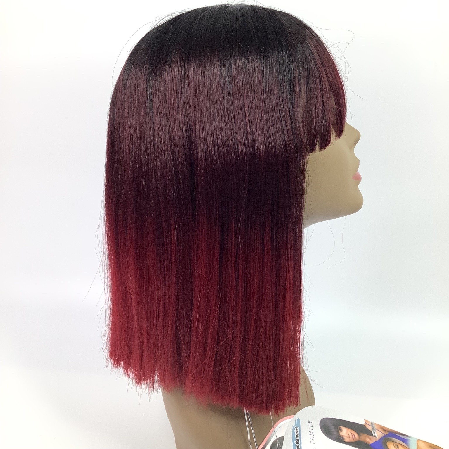 BOBBI BOSS MLF184 Yara Bang Premium Lace Front Wig TT1B/BUG