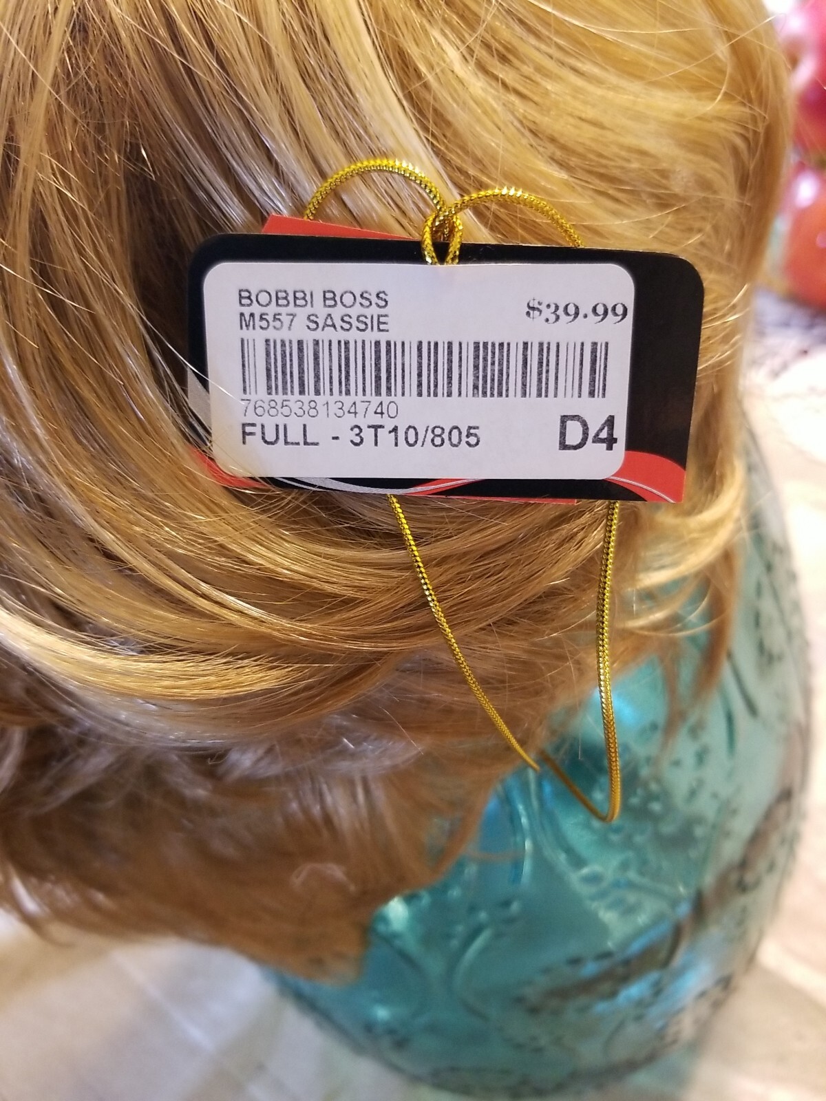 BOBBI BOSS WIG MIDWAY NON FLAMMABLE JAPANESE ORIGIN INDONESIA SASSIE BLONDE WIG