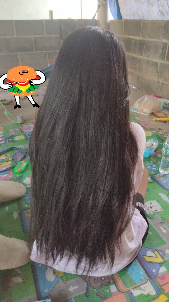 19″ 130g Virgin Human Hair Ponytail Natural Black Unprocessed A127