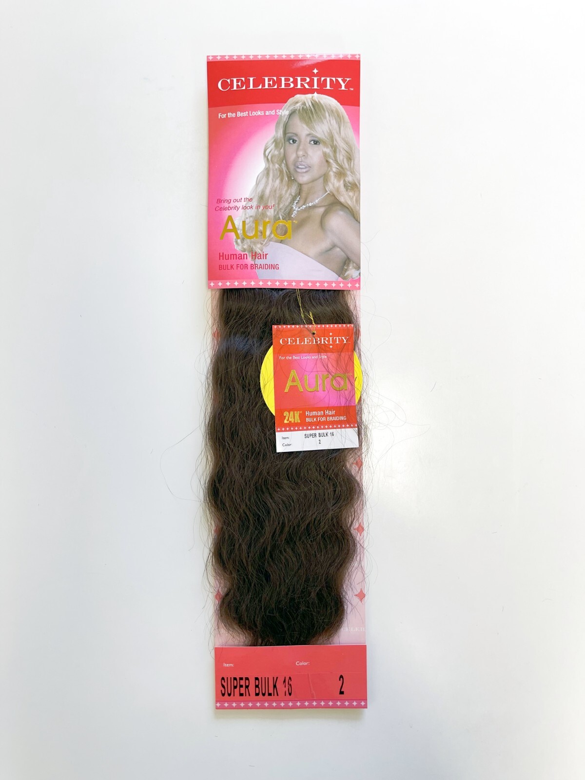 Blended Human Hair Super Wave Bulk Wet Wavy for Braiding 16-24” Select Colors