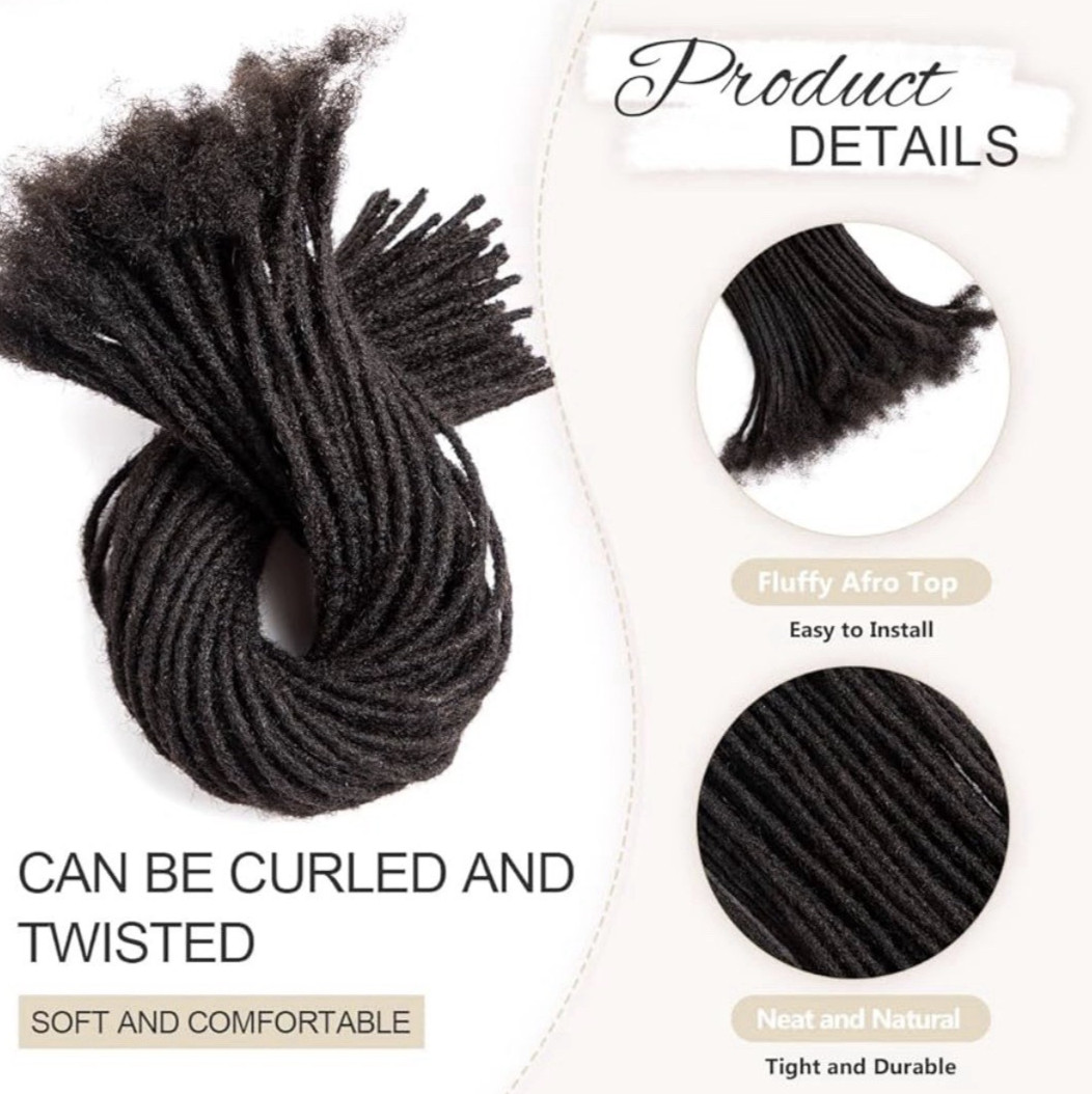 DAIXI 0.4cm Thickness Options 16 Inch 30 Strands 100% Real