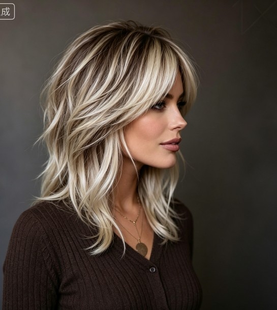 Ombre Blonde Highlight Wavy 100% Human Hair Wigs 13×4 Lace Front Wig Small Cap