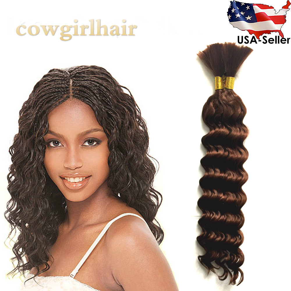 Deep Wave Box Braiding Micro Braids Bulk Hair 18 inch Top Quality Synthetic Hair