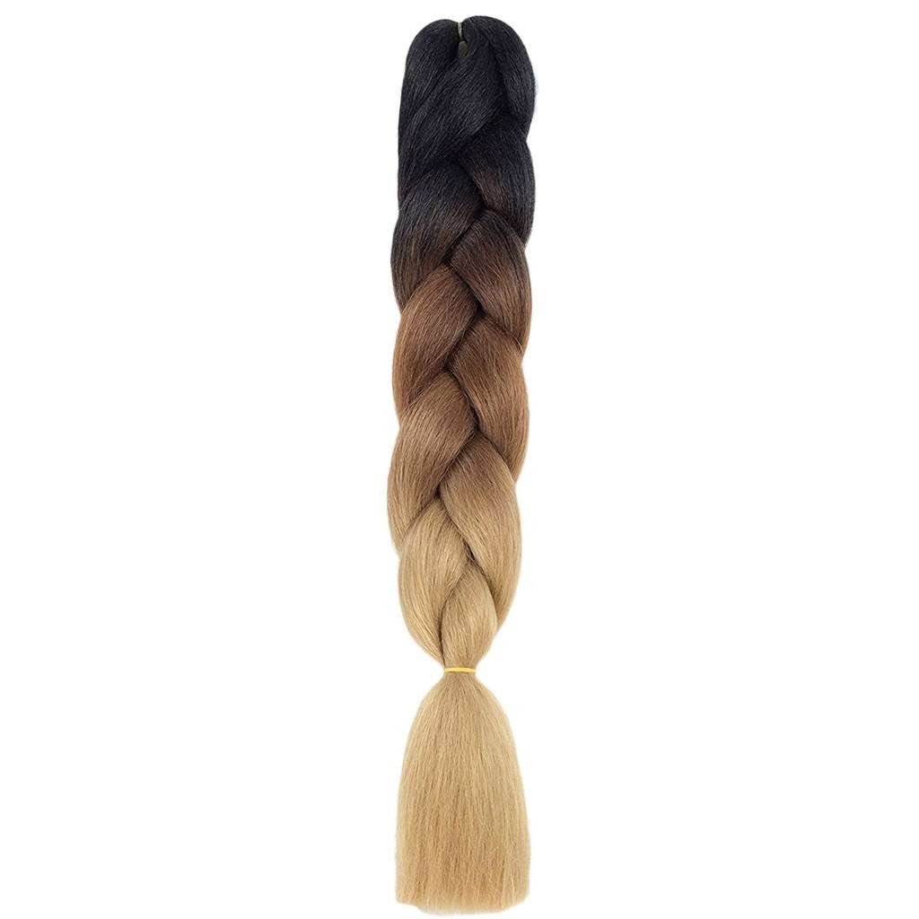 24″ Jumbo Hair Extensions kanekalon Braiding Hair Box Twist Braid For Human