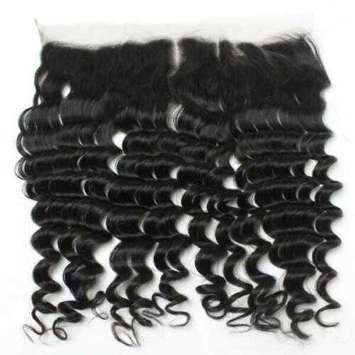 12A BRAZILIAN VIRGIN HAIR 13×4 LACE FRONTAL ALL TEXTURES 12 TO 24INCH NATURAL 1B