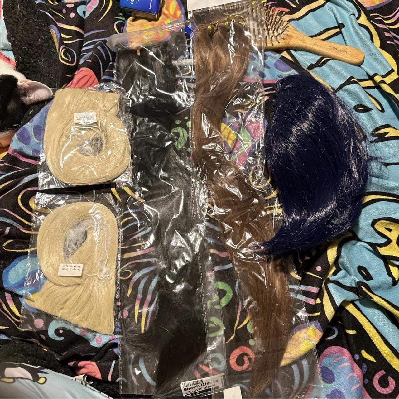 Wig Accessories Bundle Pack‼️ 3 Clip Ons, One Sew In READ DESCRIPTION