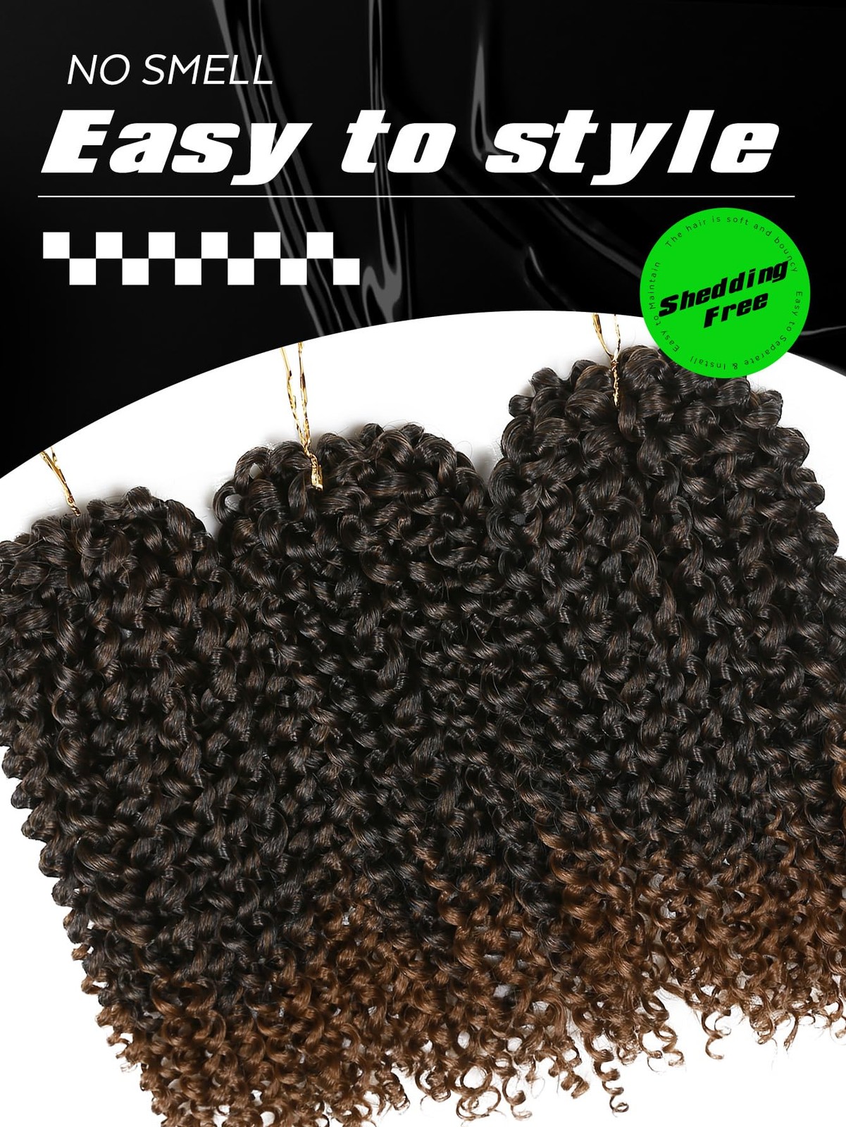 Afro Kinky Curly Crochet Hair Extensions – Marlybob Braiding Hair for Black W…