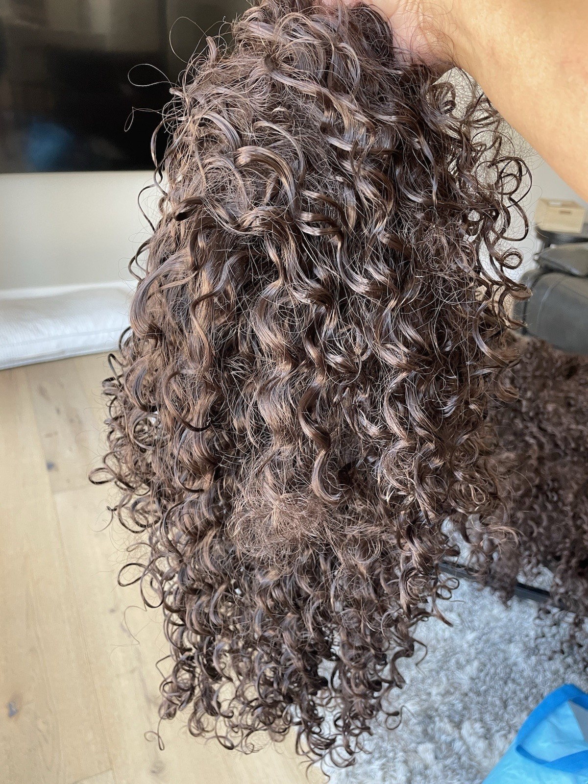 20-Inch Long Big Bouffant Curly Wigs for Women Synthetic Heat Resistant Fiber…