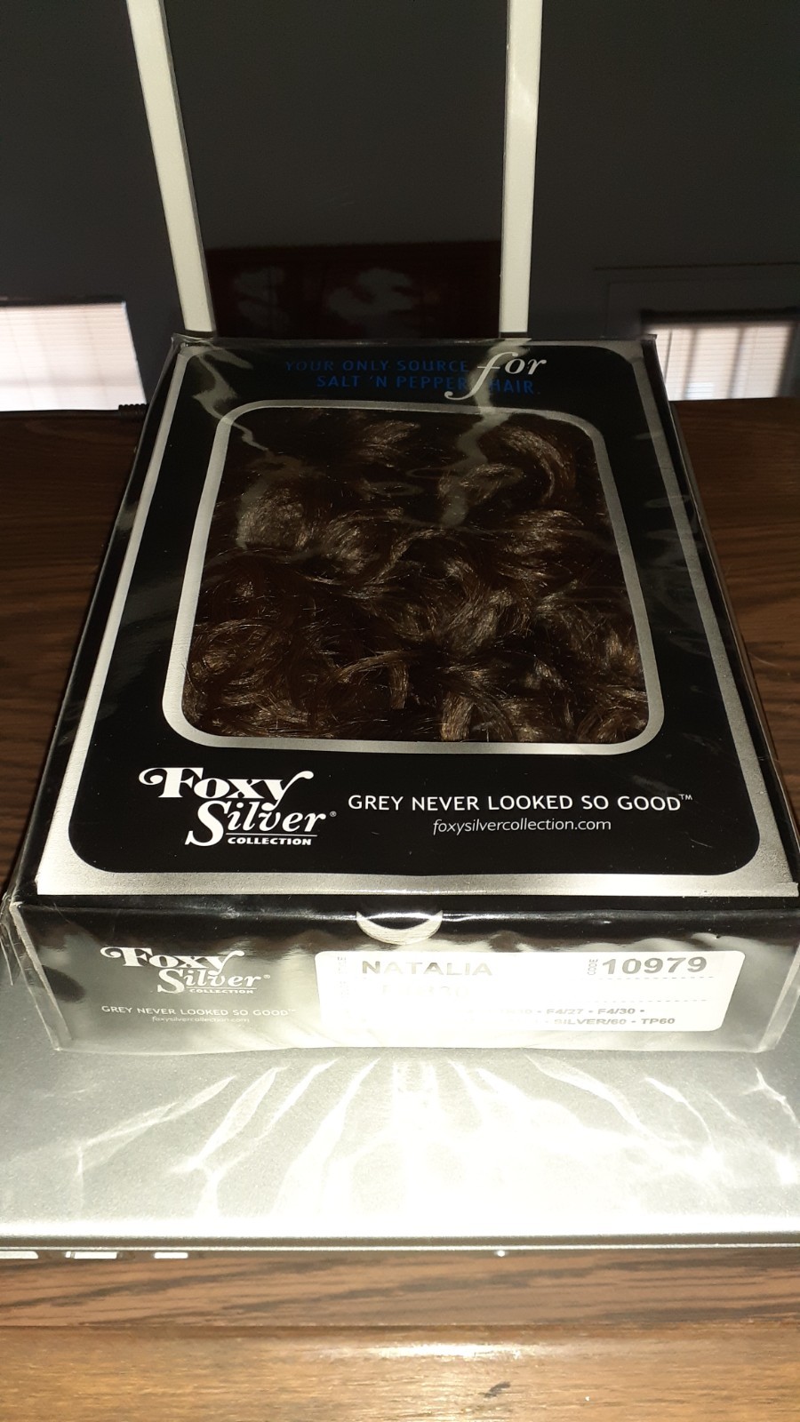 Foxy Silver Natalia Wig – Color F1B/30 – New Open Box
