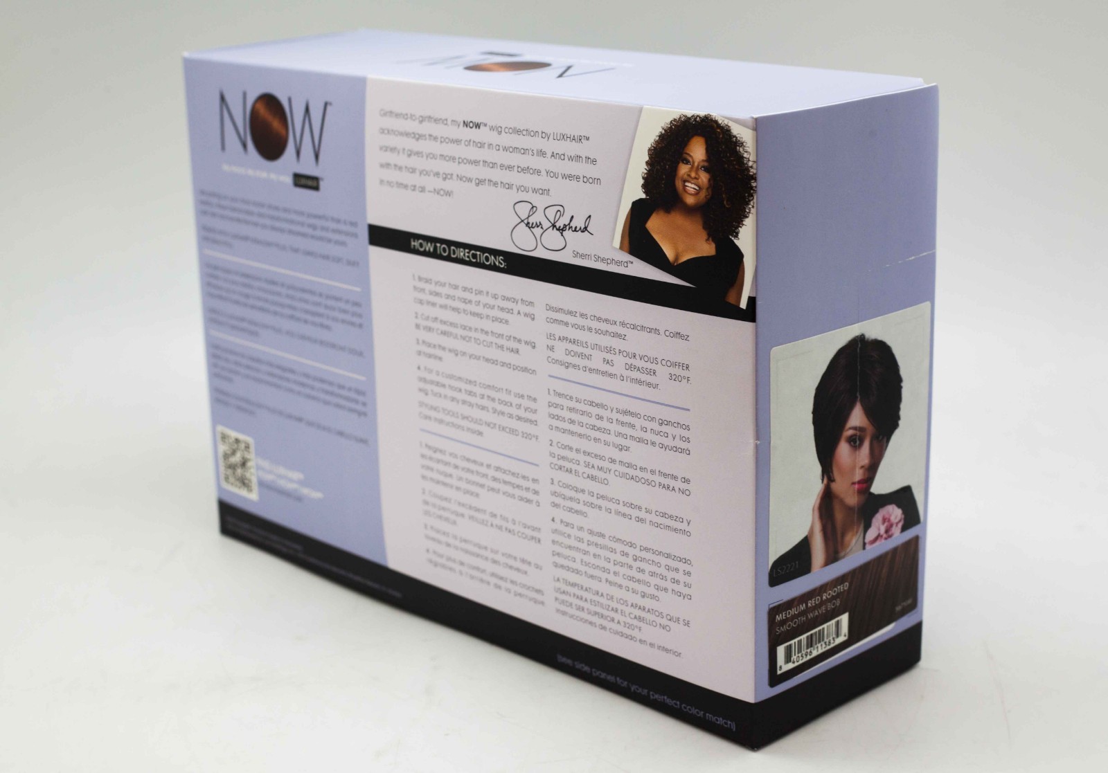 Sherri Shepherd Medium Red Rooted Smooth Wave Bob 5675141 Wig Hair Accessory