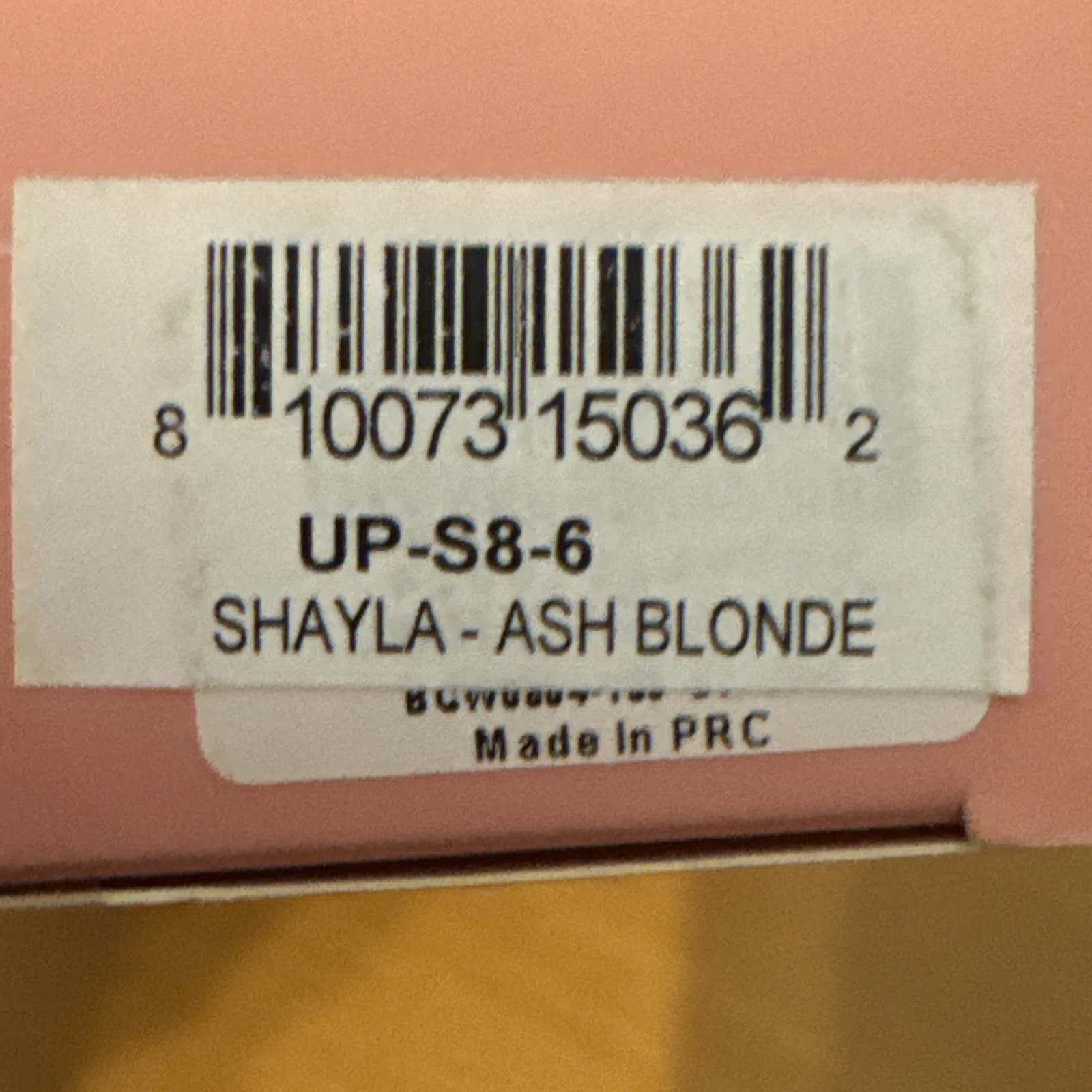 Shayla Clip-in Ponytail Extension 26 Inches Ash Blonde (Brand New in Open Box)