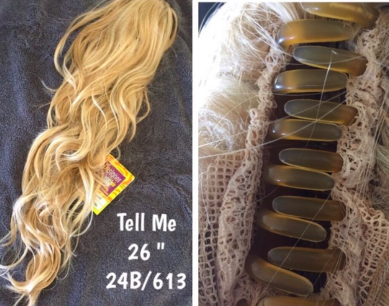 Tell me hair piece