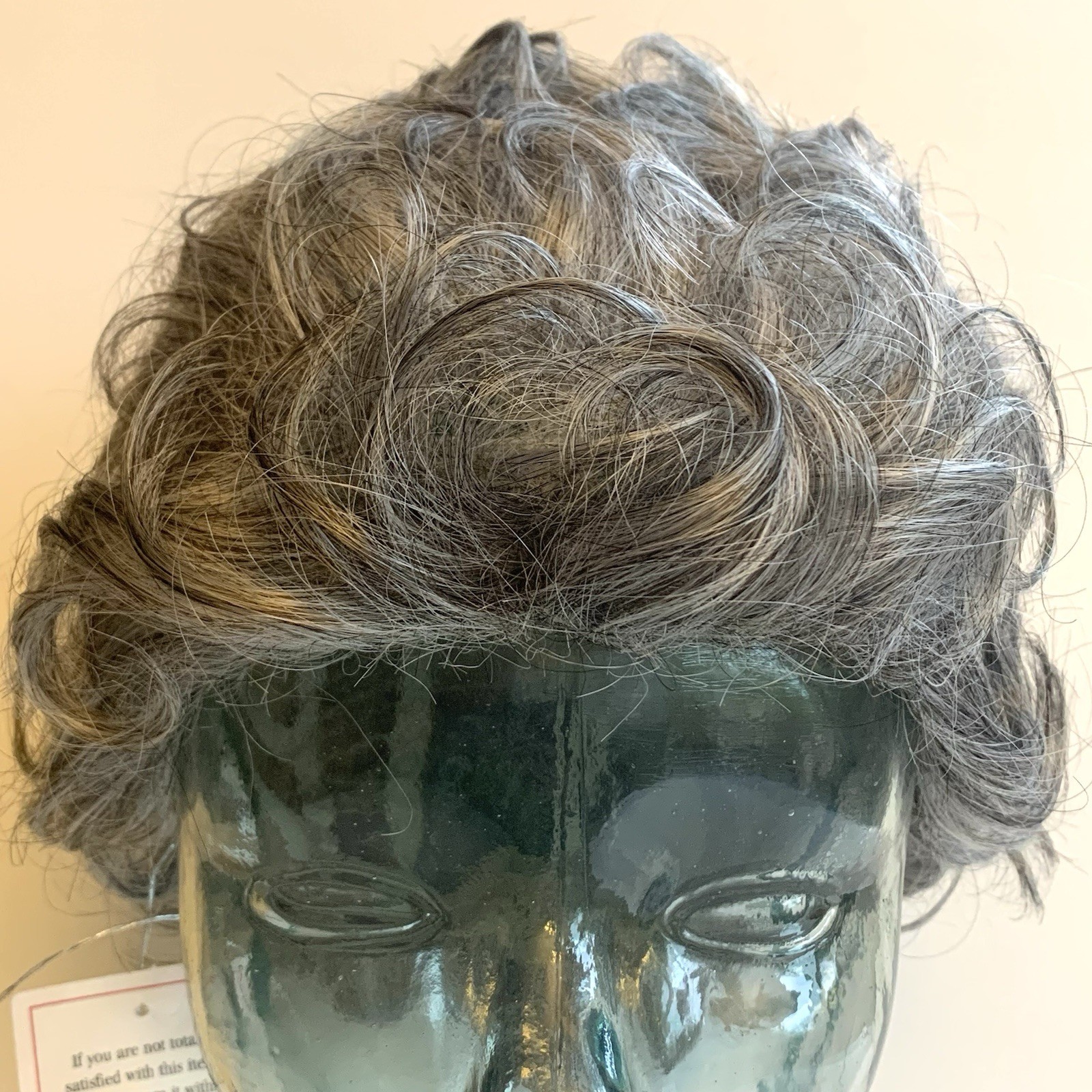 The Wig Company TWC Basics ENCORE ONYX GRAY Capless Open Wefted Size Average NEW