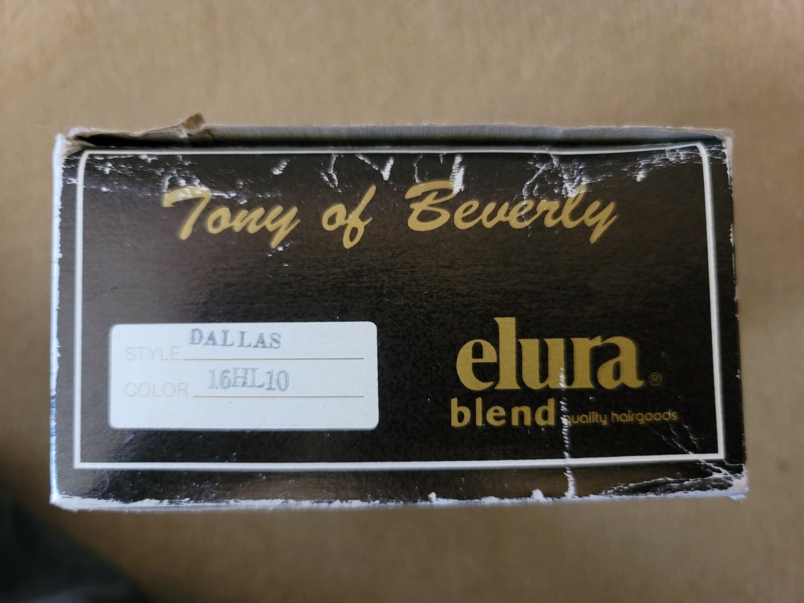 Tony of Beverly Elura Blend Henry Marcu 16” Brown Wig – LN