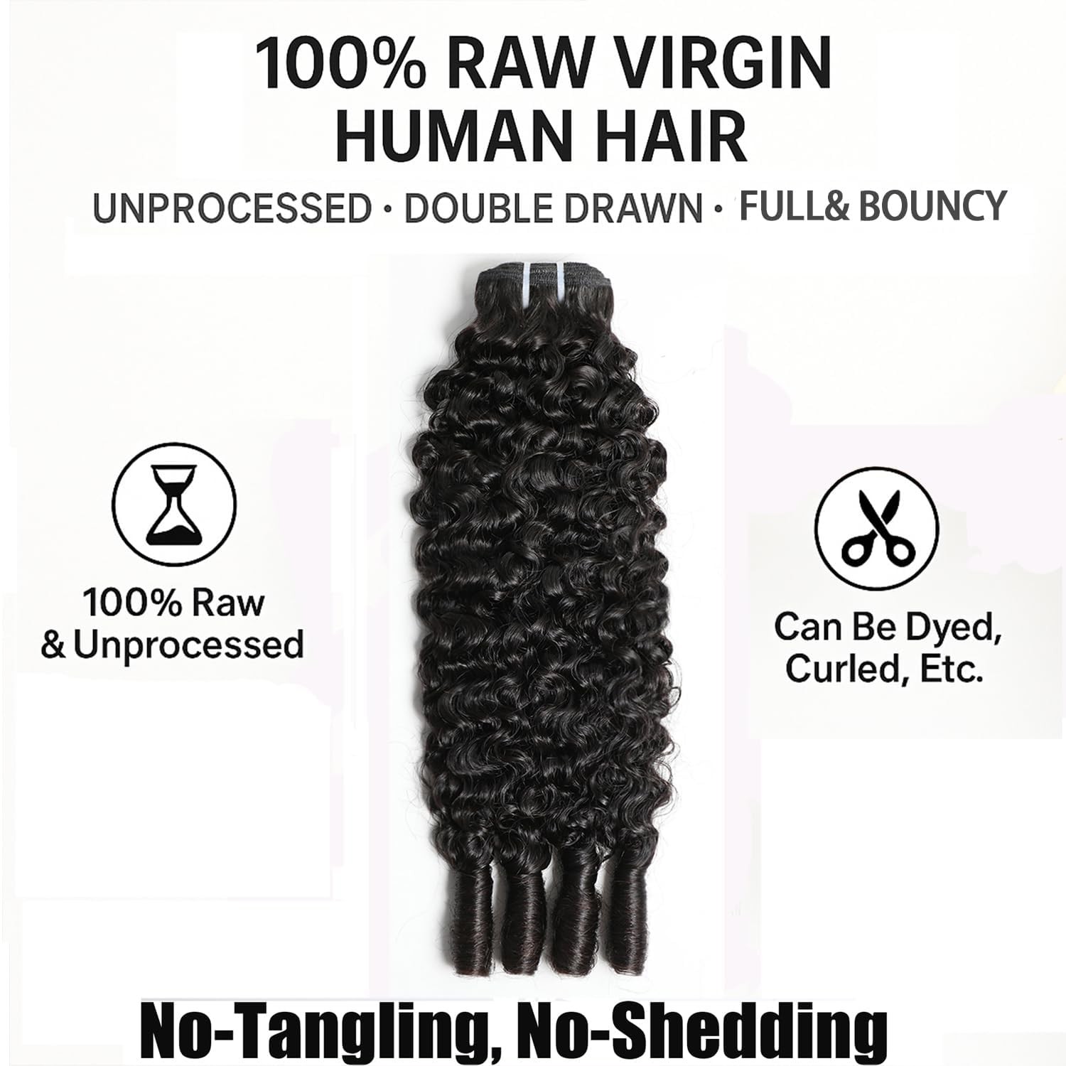 Vipbeauty Burmese Curly Bundles Human Hair 100 Unprocessed 16A Raw Virgin Hair