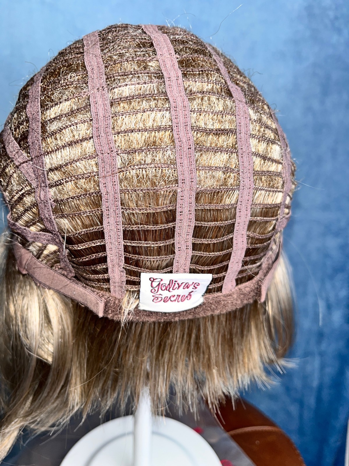 Godiva’s Secret Wigs ARIA Large in Frosted Taupe / EUC / Special order Large Cap