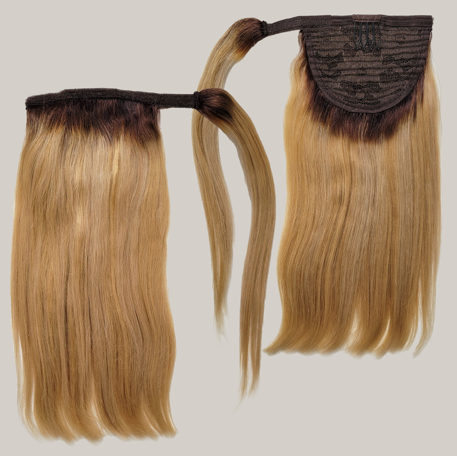STYLD by Ken Paves [NEW] LONDON Human Hair 8″-10″ Ponytail Extension