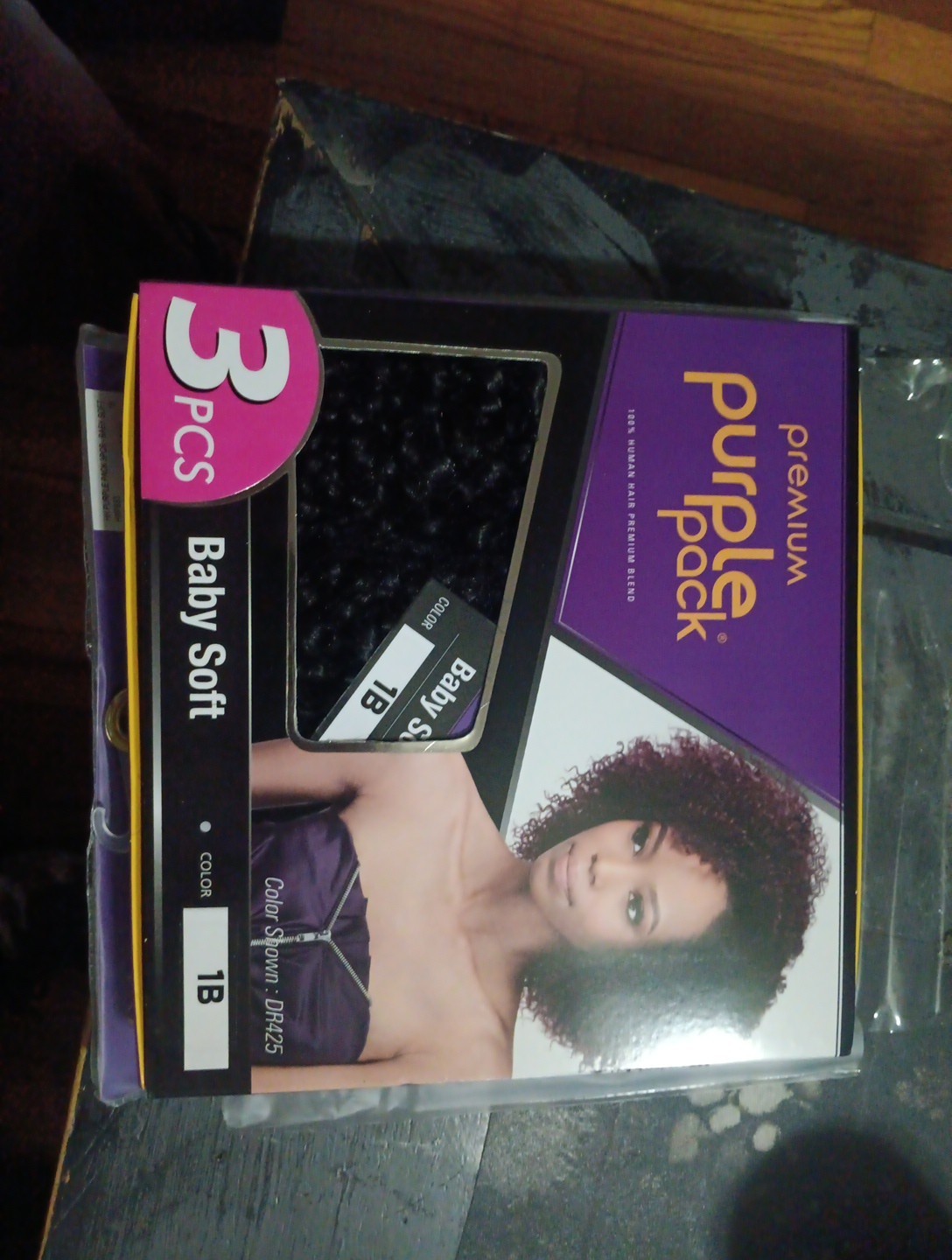Outre Purple Pack 100% Human Hair Premium Blend 3pcs Hair Extentions