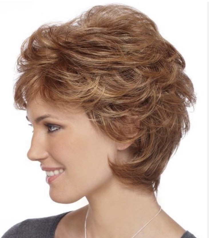 NIB Estetica Rebecca R6/28F Brown Short Synthetic Wig Bob