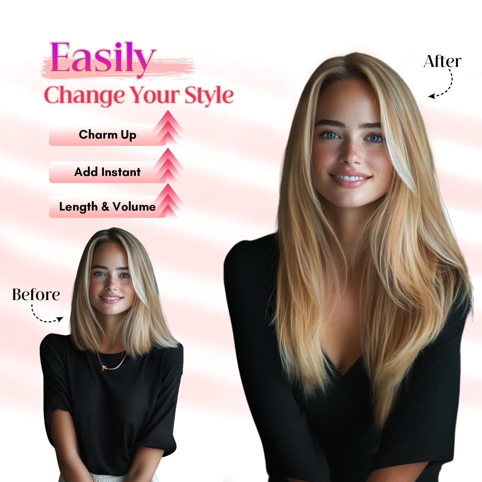 Rich Choices 100 Real Human Halo Hair Extensions For Women Remy Halo Extension