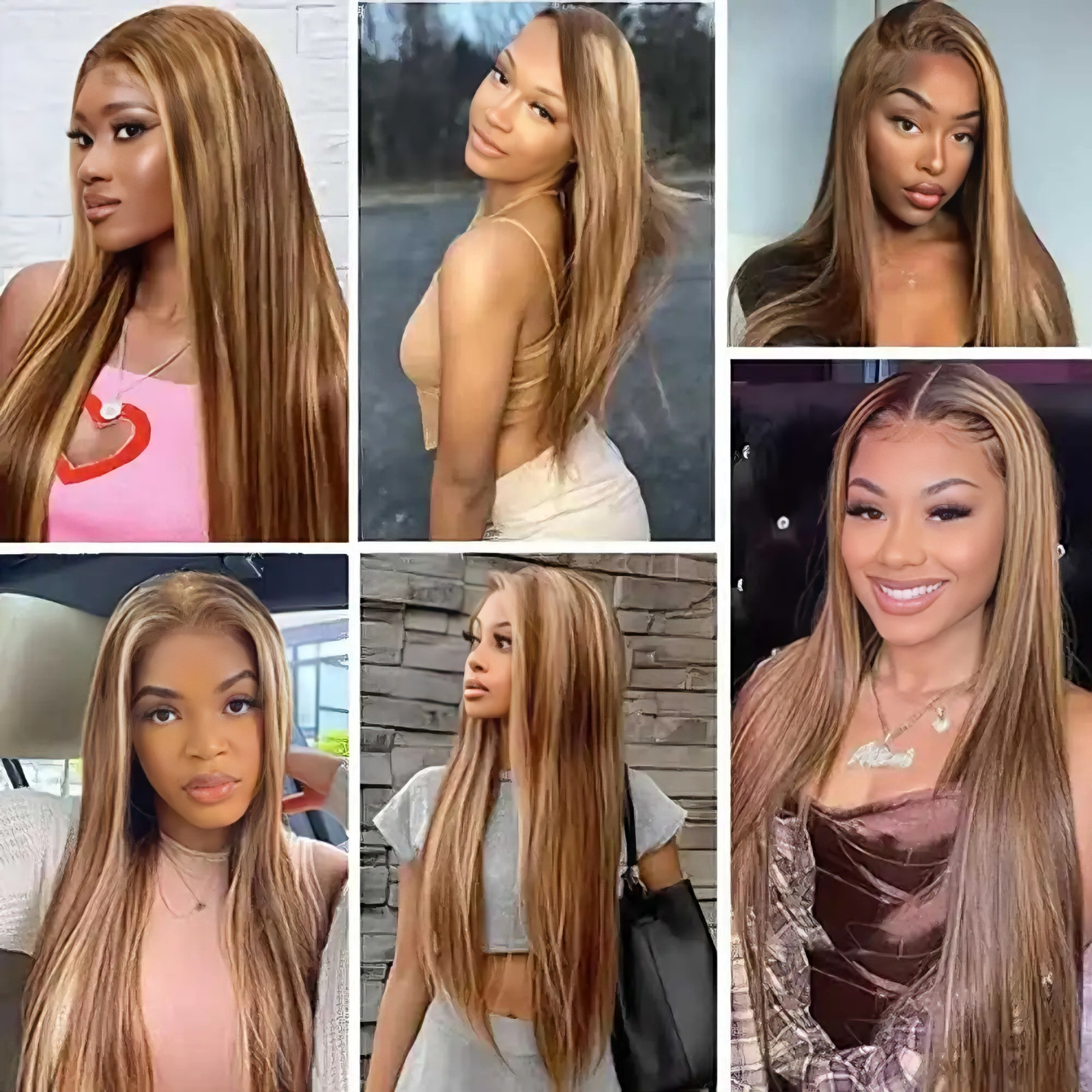 4/27 Highlight Silk Base 100% Human Hair Topper For Woman Remy Hair Lace Closure