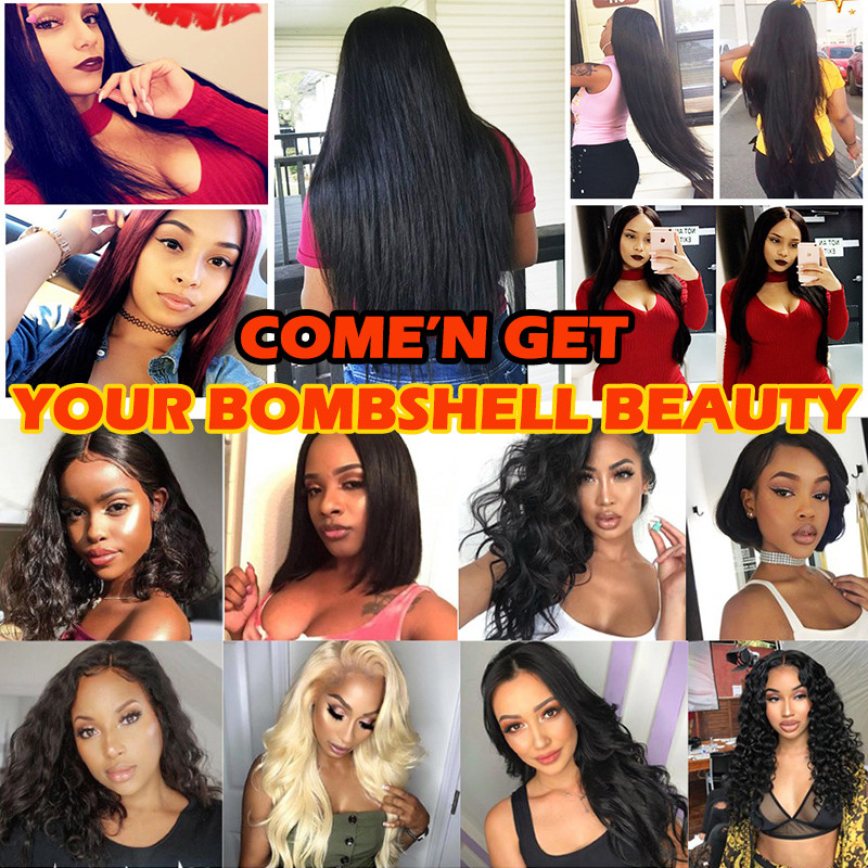 Ombre Virgin Human Hair Extensions 3 Bundles 300G Brazilian Weave Weft Full TB01