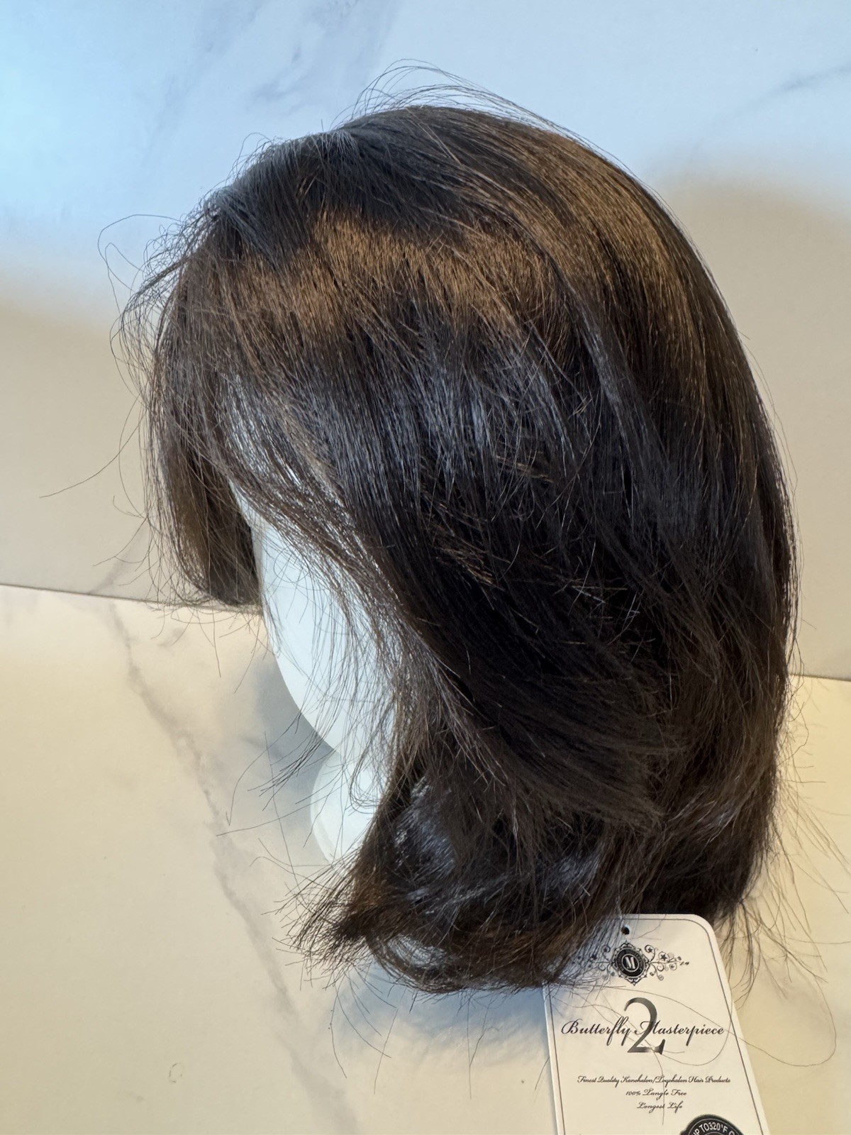 Butterfly 2 Masterpiece Synthetic Wave Wig Natural-02 Color 4 Deep Brown New Box