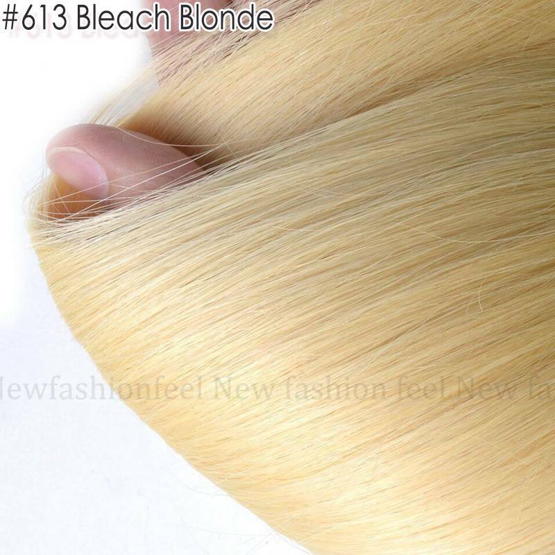 CLEARANCE 8pcs Clip in Real REMY Human Hair Extensions Full Head Ombre Balayage