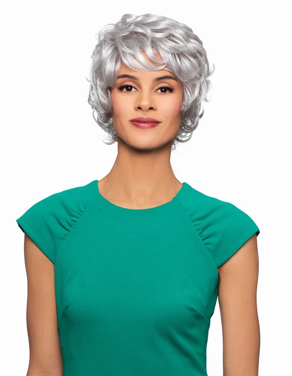 Foxy Silver BLOSSOM Wig, Stylish and Natural-Looking Synthetic Wig