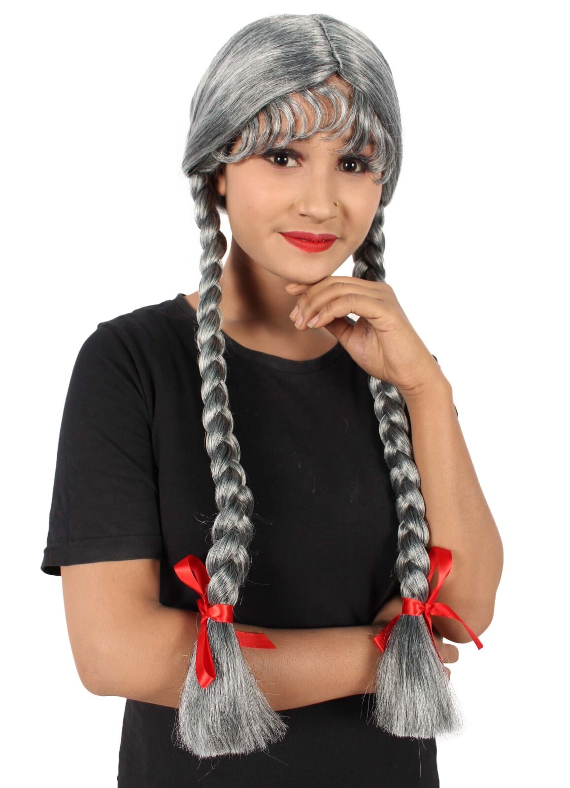 Women’s Dutch Girl Wig | Multiple Colors Option Long Braided Wig | HW-184A