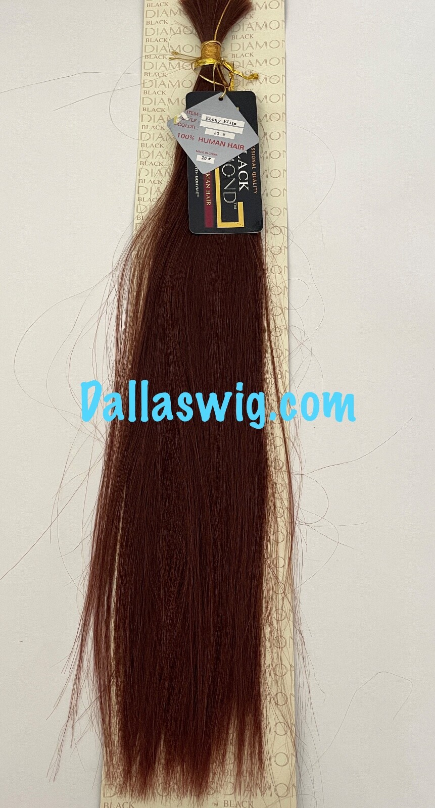 SALE Bohyme Black Diamond 100% Natural Ebony Elite Braiding Hair 20″ Half Pack