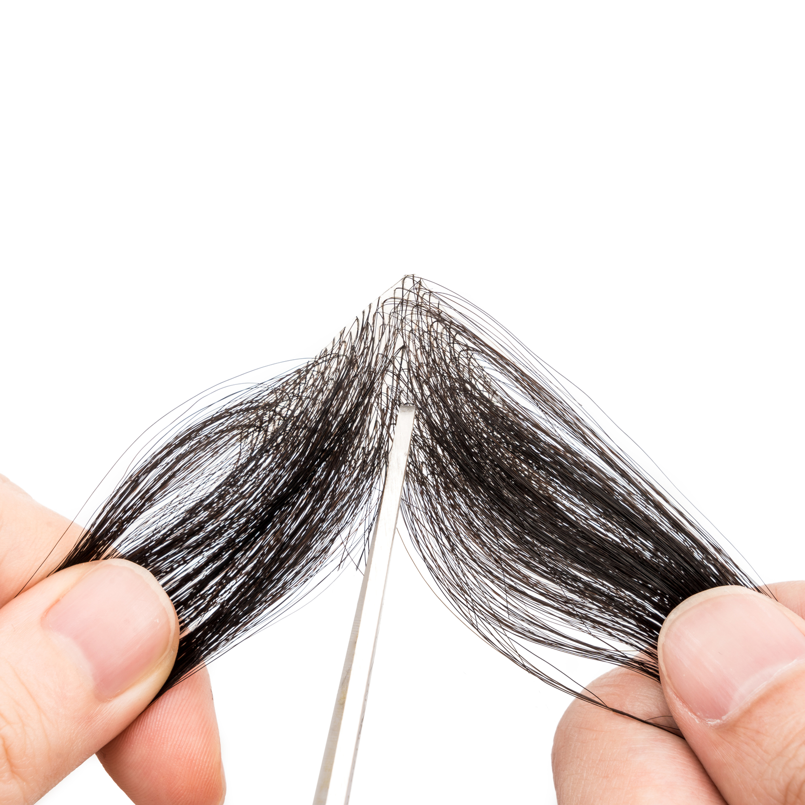 Men Frontal Hairline Temple Hair Patch Remy Human Hair Cover up Topper Bald Spot