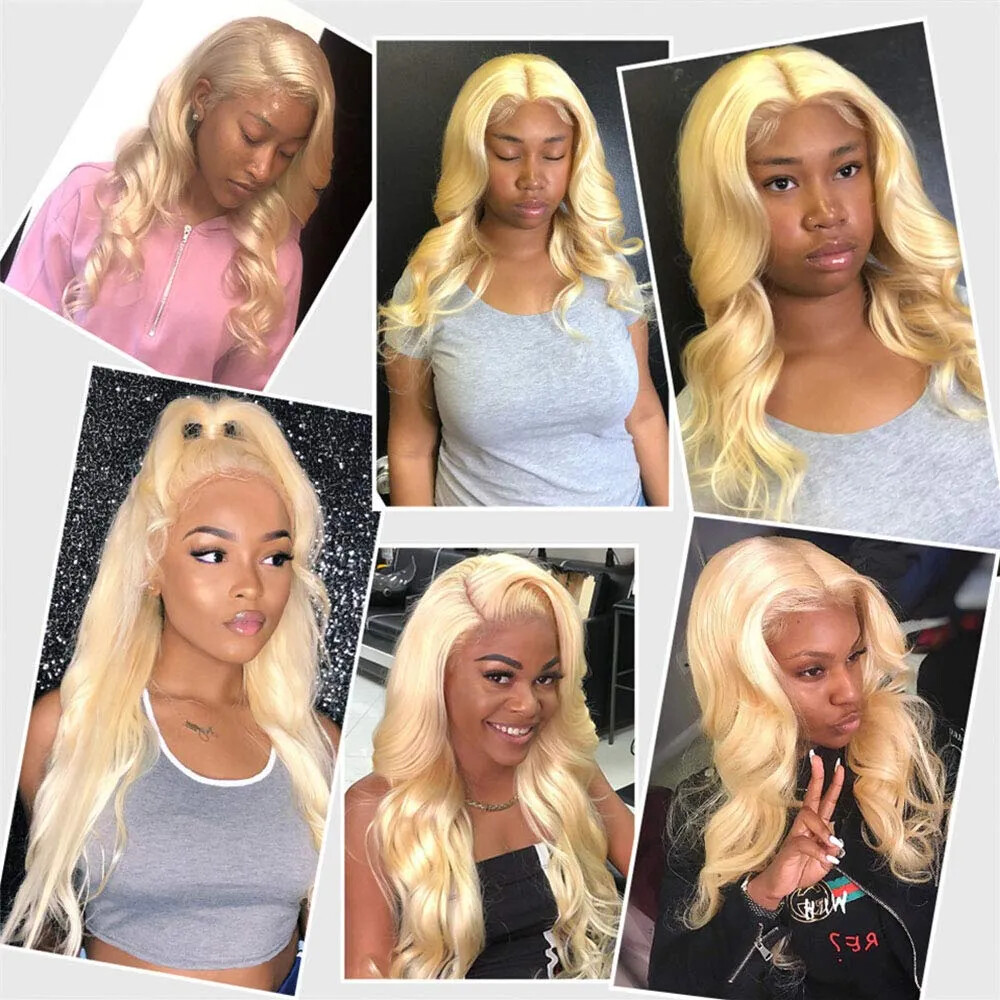 12A BLONDE 613# BRAZILIAN VIRGIN HUMAN HAIR BODY WAVE 3/4/5BUNDLES 300g,400g,500