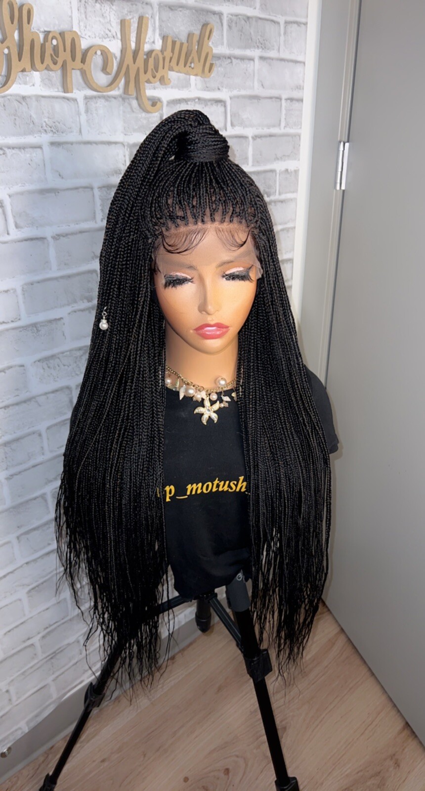 Small Size Knotless Box Braided Wig,Box Braid Wig, Knotless Braids,Lace Braids