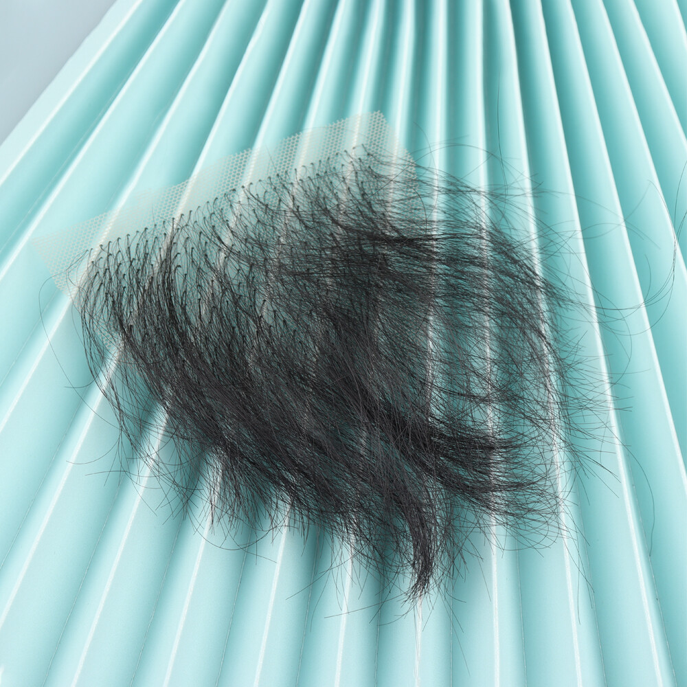 US Stock Fake Pubic Hair 5 Styles High Temperature Wire Private Use Silicone