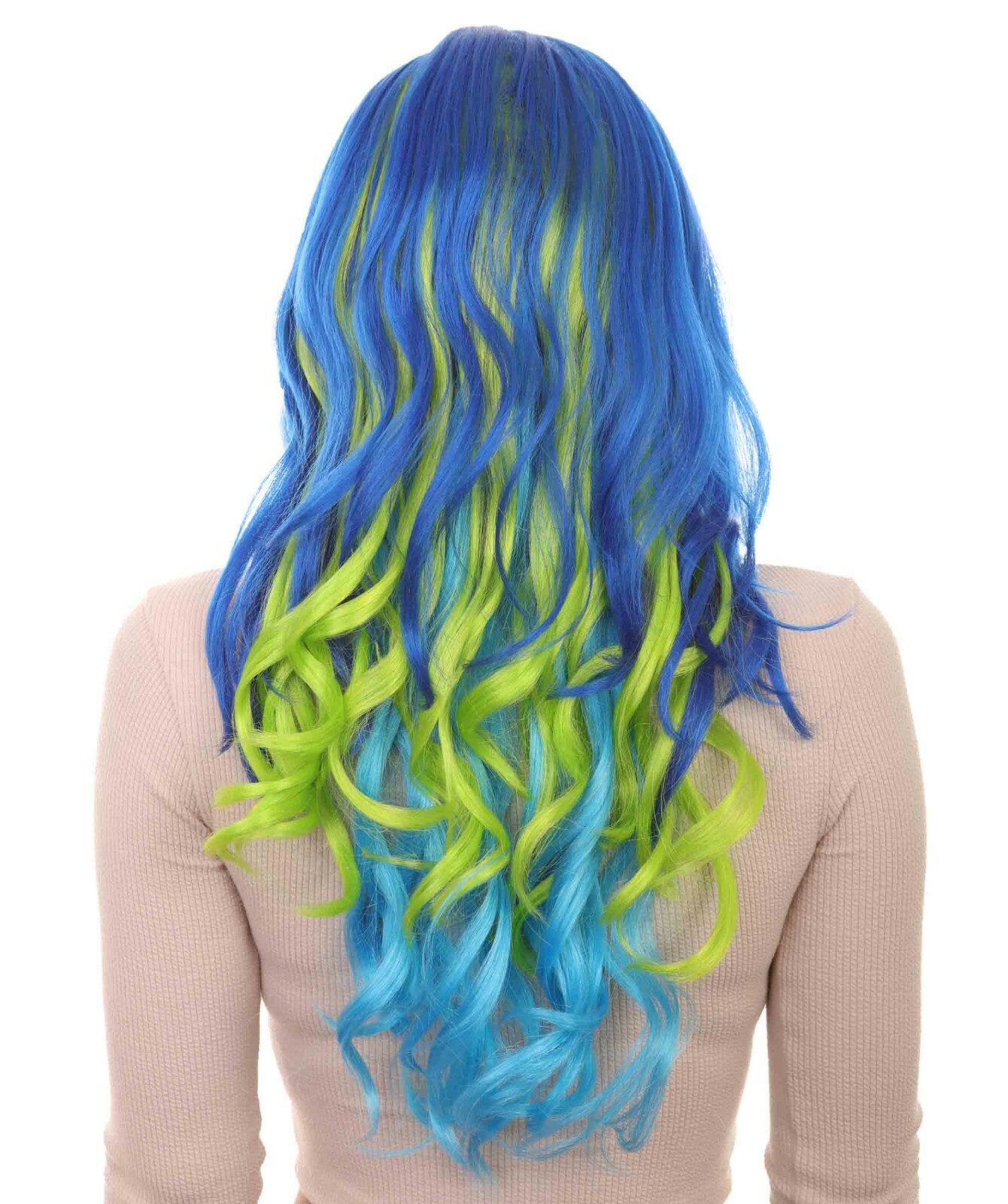 Two-Tone Long Wavy Wig | Cosplay Party Halloween Wig HW-1535