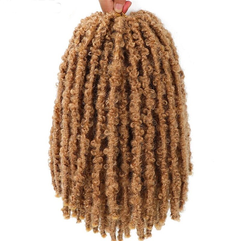12 in 24 inch Butterfly Faux Locs Crochet Hair Braids Pre looped Crochets Braids